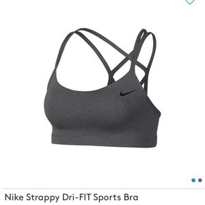 Nike Strappy DRI-Fit Sports Bra